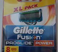 Сменные кассеты для бритья Gillette Fusion Proglide Power 8шт Лезвия Джилет Фьюж. Одесса. фото 1 Сменные кассеты для бритья Gillette Fusion Proglide Power 8шт Лезвия Джилет Фьюж. Одесса. фото 1