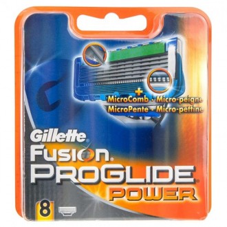 Сменные кассеты для бритья Gillette Fusion Proglide Power 8шт
Описание:
Gillette. . фото 2