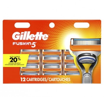 Сменные кассеты для бритья Gillette Fusion 5 упаковка 12шт
Описание:
Миллионы пр. . фото 2