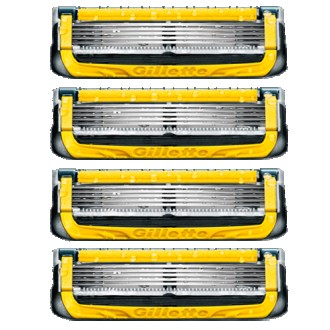 Сменные кассеты для бритья Gillette Fusion Proshield без упаковки 4шт Лезвие Джи. Одесса. фото 1 Сменные кассеты для бритья Gillette Fusion Proshield без упаковки 4шт Лезвие Джи. Одесса. фото 1