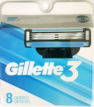 Сменные кассеты для бритья Gillette Mach3 упаковка 8 штук Лезвие Джилет Мак3 ОРИ. Одесса. фото 1 Сменные кассеты для бритья Gillette Mach3 упаковка 8 штук Лезвие Джилет Мак3 ОРИ. Одесса. фото 1