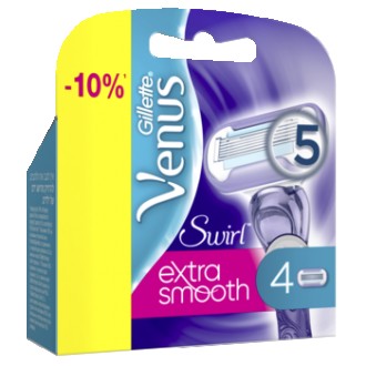 Женские сменные картриджи для бритья Gillette Venus Swirl 4 шт Сменные лезвия Ве. Одесса. фото 1 Женские сменные картриджи для бритья Gillette Venus Swirl 4 шт Сменные лезвия Ве. Одесса. фото 1