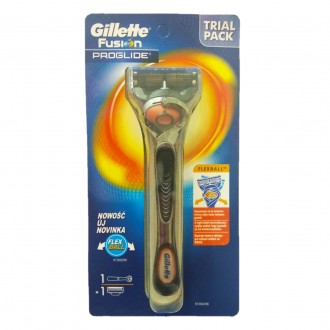 Станок для бритья мужской Gillette Fusion ProGlide Flexball с 1 сменной кассетой. . фото 2