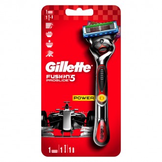 Станок для бритья мужской Gillette Fusion5 Proglide Power с 1 сменной кассетой Б. Одесса. фото 1 Станок для бритья мужской Gillette Fusion5 Proglide Power с 1 сменной кассетой Б. Одесса. фото 1