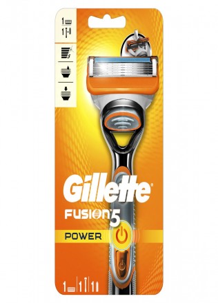 Станок для бритья мужской Gillette Fusion 5 Power с 1 сменной кассетой
Описание:. . фото 2