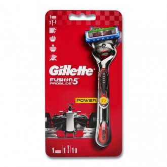 Станок для бритья мужской Gillette Fusion Proglide Power с 1 сменной кассетой
Оп. . фото 2