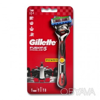 Станок для бритья мужской Gillette Fusion Proglide Power с 1 сменной кассетой
Оп. . фото 1