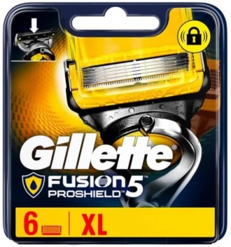 Сменные кассеты для бритья Gillette Fusion5 ProShield 6шт Лезвия Джилет Фьюжен О. Одесса. фото 1 Сменные кассеты для бритья Gillette Fusion5 ProShield 6шт Лезвия Джилет Фьюжен О. Одесса. фото 1
