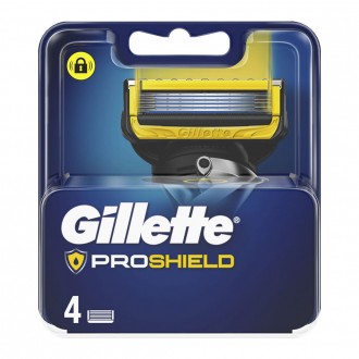 Сменные кассеты для бритья Gillette Fusion ProShield 4шт Лезвия Джилет Фьюжен ОР. Одесса. фото 1 Сменные кассеты для бритья Gillette Fusion ProShield 4шт Лезвия Джилет Фьюжен ОР. Одесса. фото 1