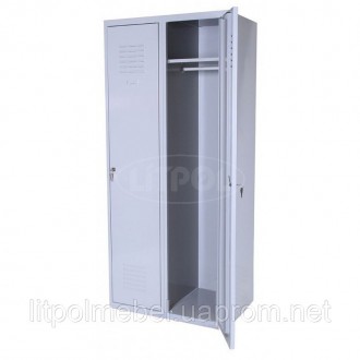 Шкаф предназначен для двух человек, имеет две ячейки.
Одежные шкафы Sum 220 осна. . фото 3