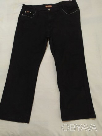 продам стильные мужские плотные штаны черного цвета после мужа , размер 58, смот. . фото 1