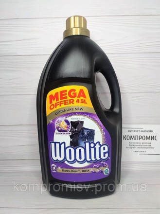 Woolite гель для прання чорних речей відновлює колір вашої темної одягу і допома. . фото 2