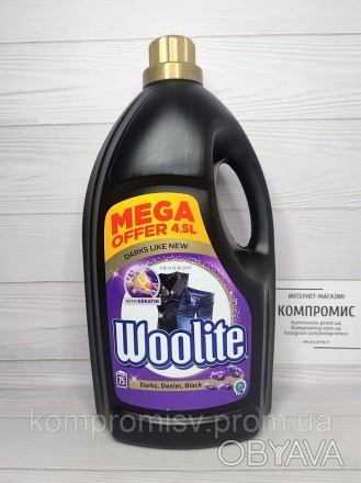 Woolite гель для прання чорних речей відновлює колір вашої темної одягу і допома. . фото 1
