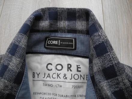 Рубашка Jack s Jones р. XL ( Новое ) Плотная и теплая, очень стильная, высокое к. . фото 5