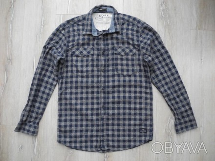 Рубашка Jack s Jones р. XL ( Новое ) Плотная и теплая, очень стильная, высокое к. . фото 1