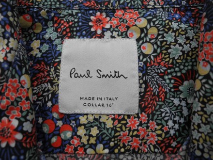 Рубашка Paul Smith р. M / L ( Новое ) ITALY,очень стильная супер цвет. Размер: п. . фото 6