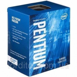 Процессор Intel KabyLake Pentium Gold G4600 3.6GHz/8GT/s/3Mb/51W (BX80677G4600) . Токмак. фото 1 Процессор Intel KabyLake Pentium Gold G4600 3.6GHz/8GT/s/3Mb/51W (BX80677G4600) . Токмак. фото 1
