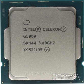
Процессор Intel CometLake Celeron G5900 3.4GHz/8GT/s/2Mb/58W (BX80701G5900) Soc. . фото 1