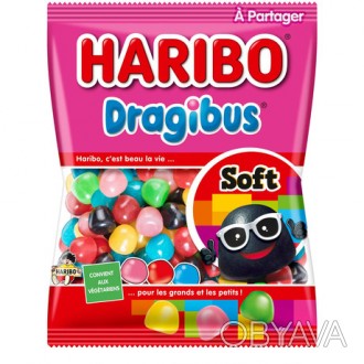 Мармеладные конфеты Haribo Dragibus Soft 300g
Haribo Dragibus - ароматные мягкие. . фото 1