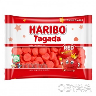 Мармеладные конфеты Haribo Tagada Red 400g
Haribo Tagada Red - неповторимый вкус. . фото 1