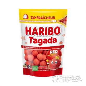 Зефирные конфеты Haribo Tagada Red 210g
Жевательные конфеты Haribo Tagada Red - . . фото 1