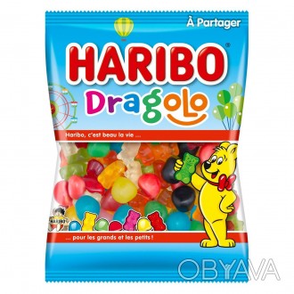 Мармеладные конфеты Haribo Dragolo 300g
Haribo Dragolo - упаковка желейного ассо. . фото 1