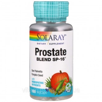 Комплекс Для Поддержки Функции Простаты, Prostate Blend SP-16, Solaray, 100 Капс. Київ. фото 1 Комплекс Для Поддержки Функции Простаты, Prostate Blend SP-16, Solaray, 100 Капс. Київ. фото 1