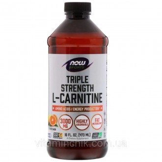 УЦЕНКА L- Карнитин Жидкий с Цитрусовым Вкусом, L-Carnitine, Now Foods, 3000 мг, . Київ. фото 1 УЦЕНКА L- Карнитин Жидкий с Цитрусовым Вкусом, L-Carnitine, Now Foods, 3000 мг, . Київ. фото 1