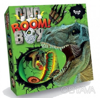 Набор для творчества Dino Boom Box от производителя Danko Toys Игрушка-сюрприз ". . фото 1