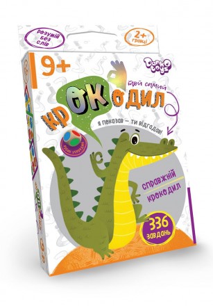 Игра настольная Danko Toys Тот самый Крокодил (укр) (CROC-02-01U). Белая Церковь. фото 1 Игра настольная Danko Toys Тот самый Крокодил (укр) (CROC-02-01U). Белая Церковь. фото 1