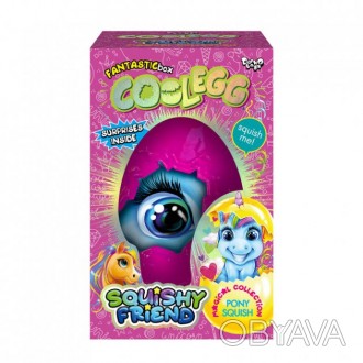 Набір для творчості Яйце Cool Egg від виробника Danko Toys Cool egg squishy frie. . фото 1