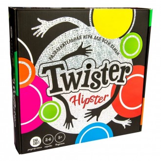 Игра развлекательная Twister-hipster от производителя Стратег Twister-hipster &n. . фото 2