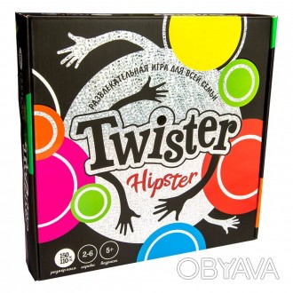 Игра развлекательная Twister-hipster от производителя Стратег Twister-hipster &n. . фото 1