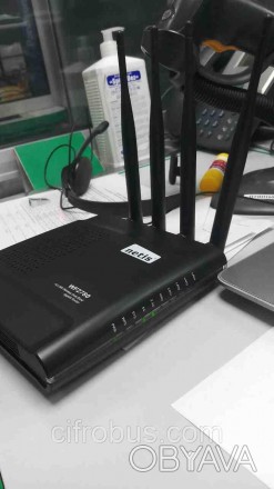 Wi-Fi-роутер, стандарт Wi-Fi: 802.11a/b/g/n/ac, макс. скорость: 1167 Мбит/с, ком. . фото 1