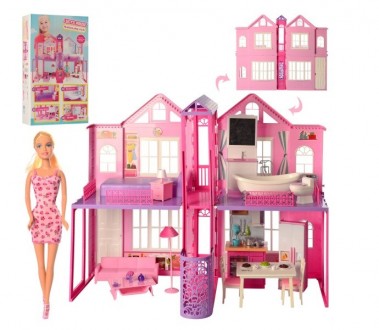 
Это великолепный домик для кукол напоминает жилой двухэтажный дом.Домик DEFA844. . фото 2