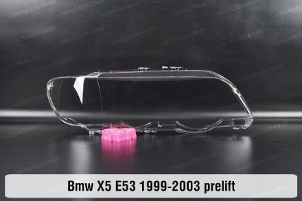 Стекло на фару BMW X5 E53 (1999-2003) I поколение дорестайлинг правое.
В наличии. . фото 2