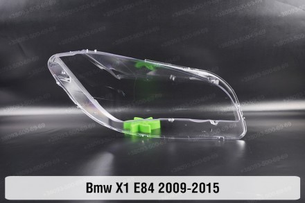 Скло на фару BMW X1 E84 (2009-2015) I покоління дорестайлінг рестайлінг ліве.
У . . фото 6