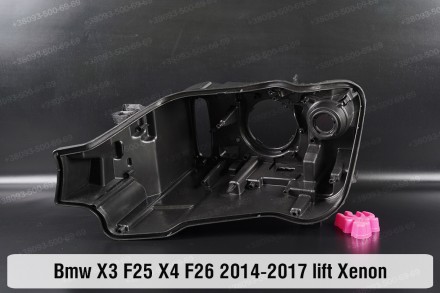 Новый корпус фары BMW X3 F25 Xenon (2014-2017) II поколение рестайлинг левый.
В . . фото 2