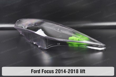 Стекло на фару Ford Focus Mk3 (2014-2018) III поколение рестайлинг левое.
В нали. . фото 5