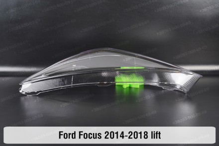 Стекло на фару Ford Focus Mk3 (2014-2018) III поколение рестайлинг левое.
В нали. . фото 9