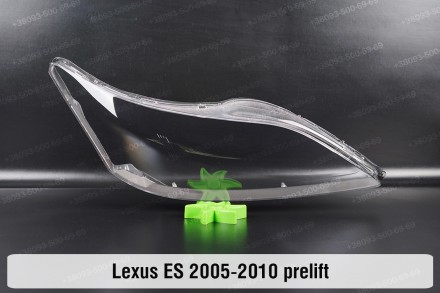Скло на фару Lexus ES XV40 ES240 ES300 ES350 (2006-2009) V покоління дорестайлін. . фото 2
