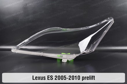 Стекло на фару Lexus ES XV40 ES240 ES300 ES350 (2006-2009) V поколение дорестайл. . фото 3