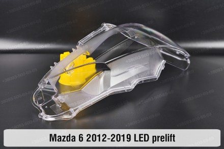 Стекло на фару Mazda 6 GJ1 GL LED (2012-2018) III поколение правое.В наличии сте. . фото 7