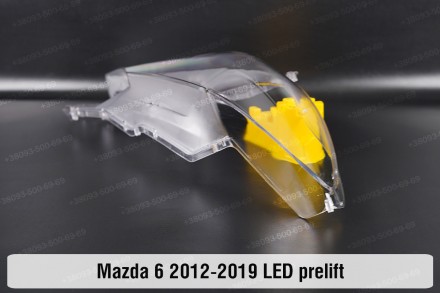 Стекло на фару Mazda 6 GJ1 GL LED (2012-2018) III поколение правое.В наличии сте. . фото 4