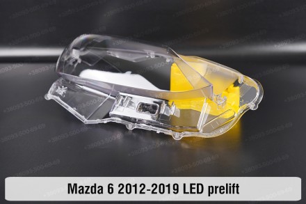 Стекло на фару Mazda 6 GJ1 GL LED (2012-2018) III поколение правое.В наличии сте. . фото 6