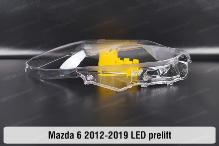 Стекло на фару Mazda 6 GJ1 GL LED (2012-2018) III поколение правое.В наличии сте. . фото 10