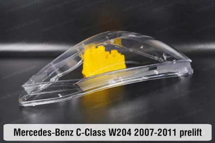 Стекло на фару Mercedes-Benz C-Class W204 (2007-2011) дорестайлинг правое.В нали. . фото 9