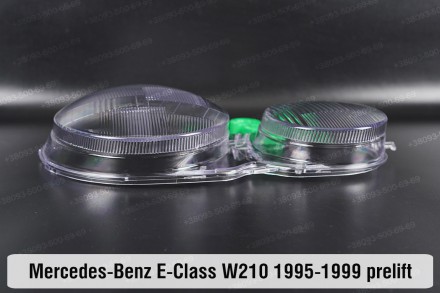 Стекло на фару Mercedes-Benz E-Class W210 Halogen (1999-2003) рестайлинг правое.. . фото 5