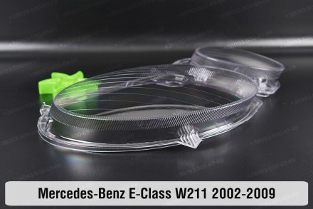 Стекло на фару Mercedes-Benz E-Class W211 (2002-2009) дорестайлинг рестайлинг пр. . фото 7