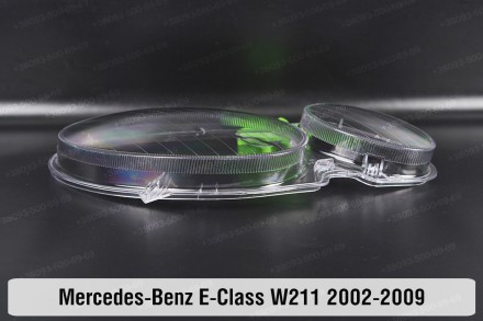 Стекло на фару Mercedes-Benz E-Class W211 (2002-2009) дорестайлинг рестайлинг пр. . фото 4